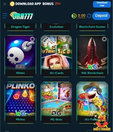 Dashboard View of 3rr77 game